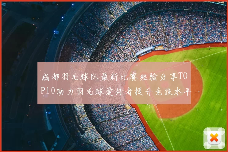 成都羽毛球队最新比赛经验分享TOP10助力羽毛球爱好者提升竞技水平