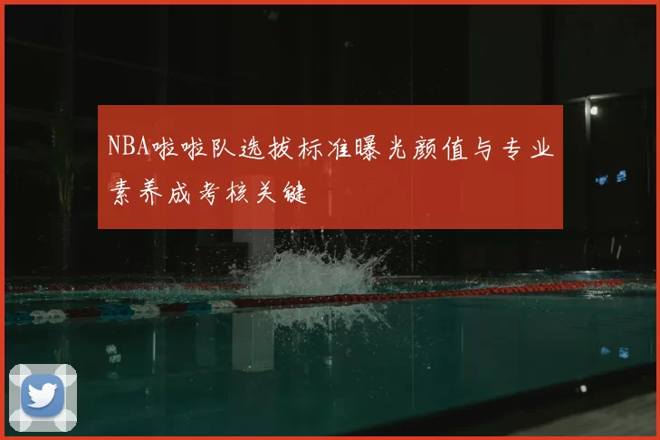 NBA啦啦队选拔标准曝光颜值与专业素养成考核关键