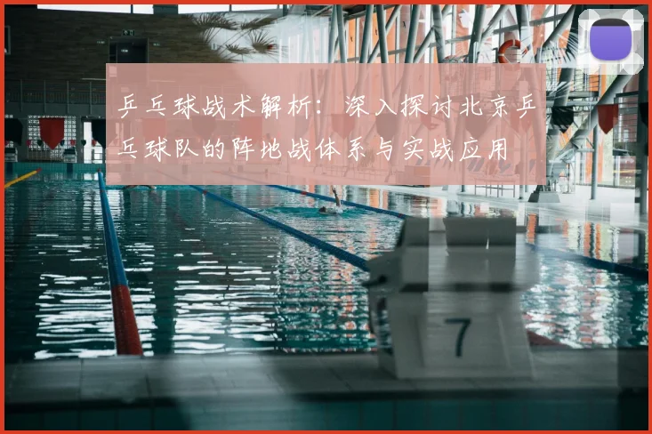 乒乓球战术解析：深入探讨北京乒乓球队的阵地战体系与实战应用
